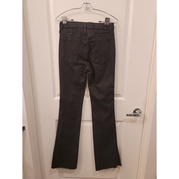 Joe's High Rise Curvy Bootcut Jeans in Black - Picture 2 of 7
